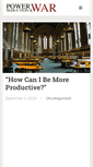 Mobile Screenshot of powerseductionandwar.com